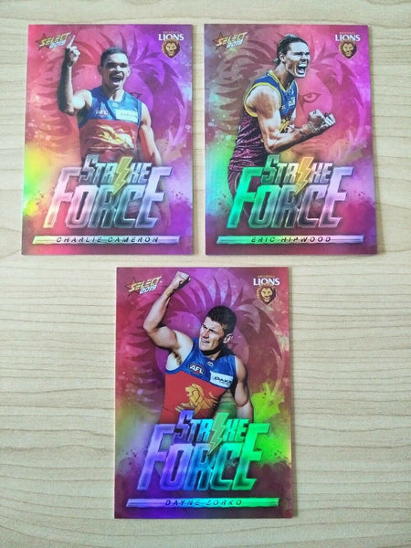 2019 AFL Select Footy Stars Brisbane Lions Inserts x14