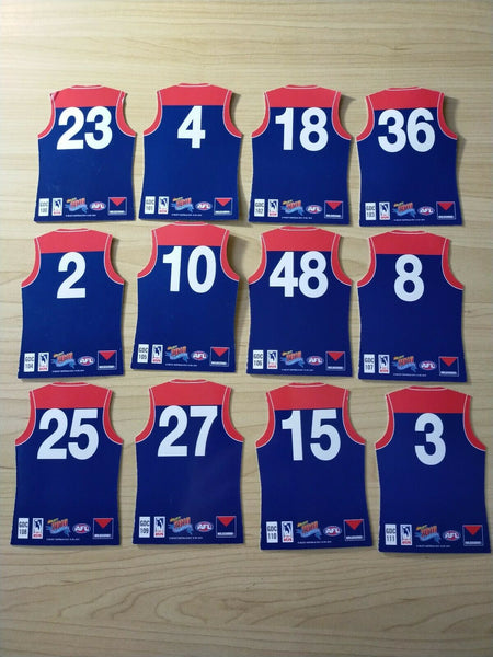 2010 Select Champions Jersey Die Cut Melbourne Team Set Of 12 Cards