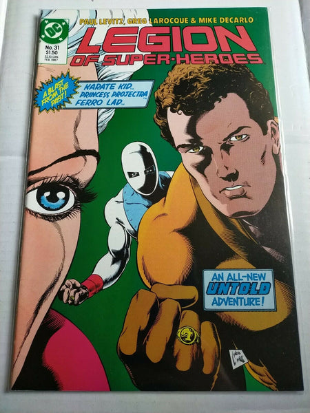 DC 1987 February #31 Legion of Superheroes Comic