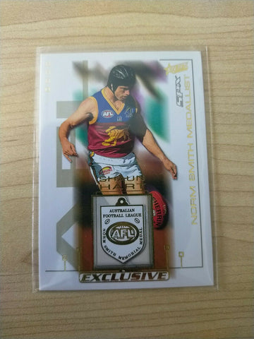 2002 Select SPX Exclusive Gold Medal Card Shaun Hart Brisbane MC3