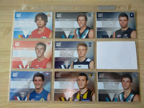 2011 Select Infinity Draft Rookie Complete Set Of 36 Cards