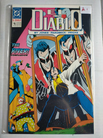DC Comic Book El Diablo No. 15 Dec 1990