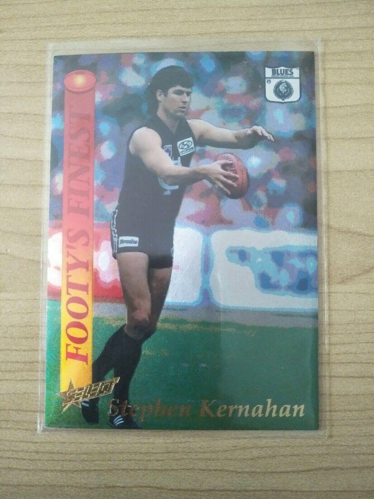 1995 Select Footy's Finest Stephen Kernahan Carlton Blues