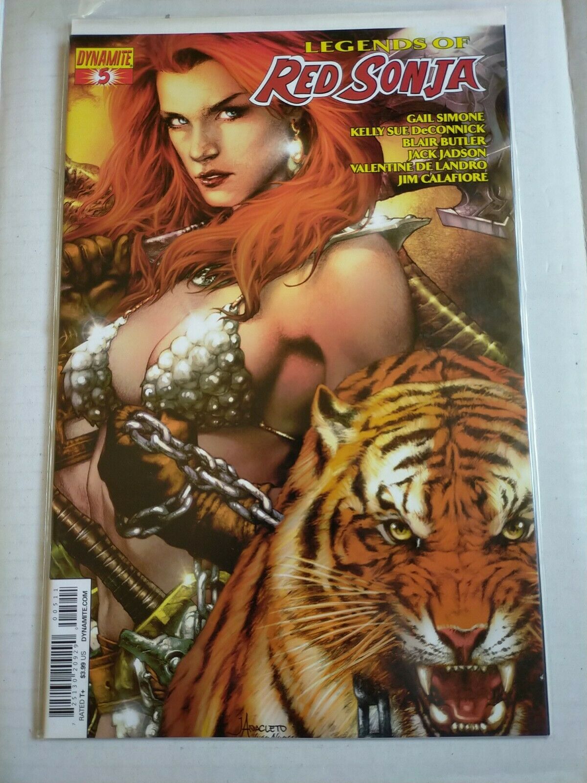 Dynamite 2014 Legends of Red Sonja No.5 Comic