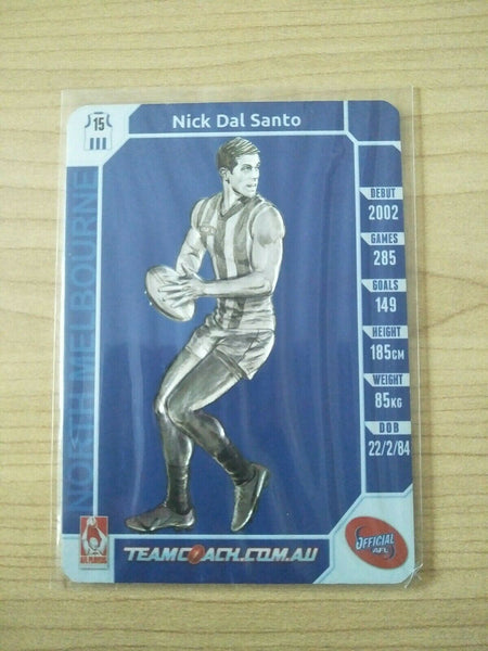 2015 Teamcoach Star Wildcard Nick Dal Santo North Melbourne SW-12