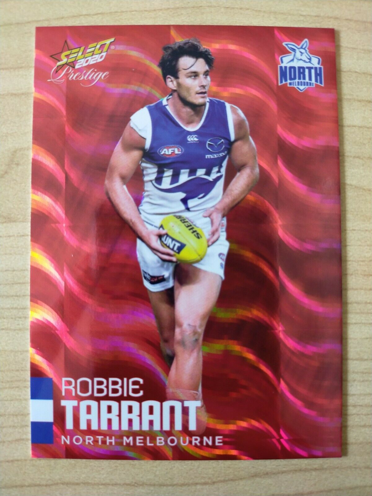 2020 Select Prestige Red Parallel Robbie Tarrant North Melbourne No. 143/170