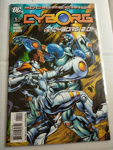 DC 2008 November 5 of 6 DC Special Cyborg vs Cyborg 2.0 Comic