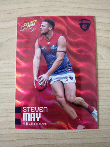 2020 Select Prestige Red Parallel Steven May Melbourne No. 026/170