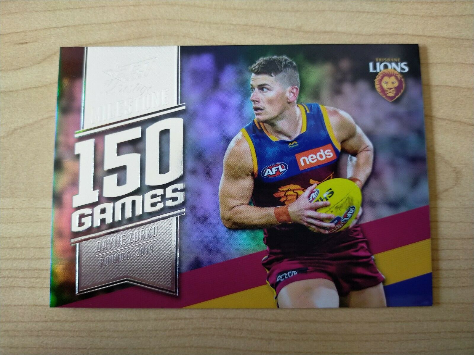 2020 Select Prestige Milestones Dayne Zorko Brisbane No. 115/200