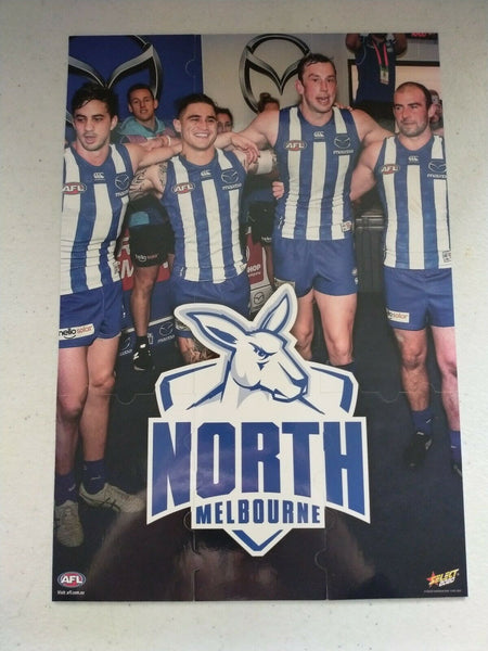 2020 Select Footy Stars Jigsaw Puzzle North Melbourne Team Set Of 9 Cards