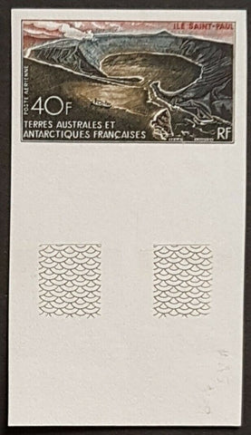 French Antarctic Territory TAAF SG 45 St Paul Island Airmail. 2 colour trials