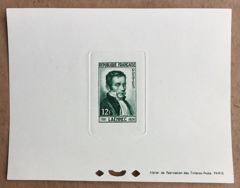 France 1952 R. Laennec (physician) Deluxe Proof SG1757