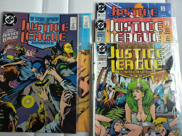 DC 30+ 1989-1992 Justice League of America Comics #27-#50, #52-#57, #59-#60
