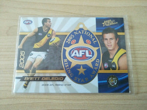 2006 Select AFL Supreme Rising Star Brett Deledio Richmond