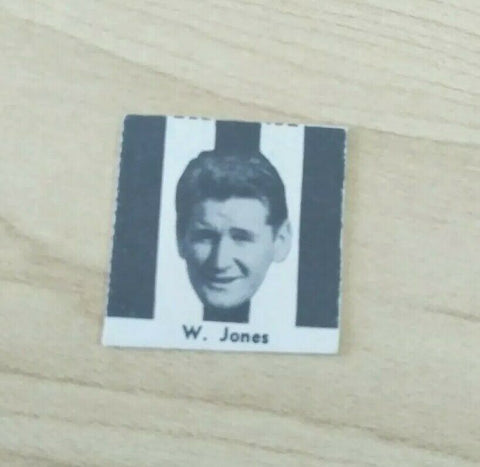 VFL 1956 Argus Newspaper Fireside Footballers Collingwood W Jones Football Card