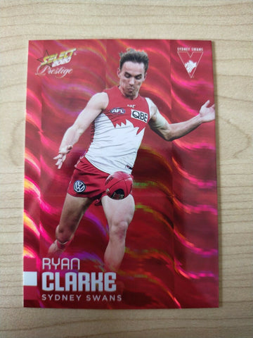 2020 Select Prestige Red Parallel Ryan Clarke Sydney No. 053/170