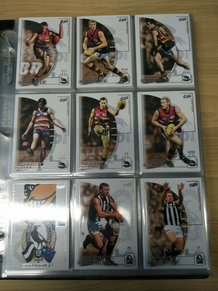 2002 AFL Select Exclusive Complete Base Set