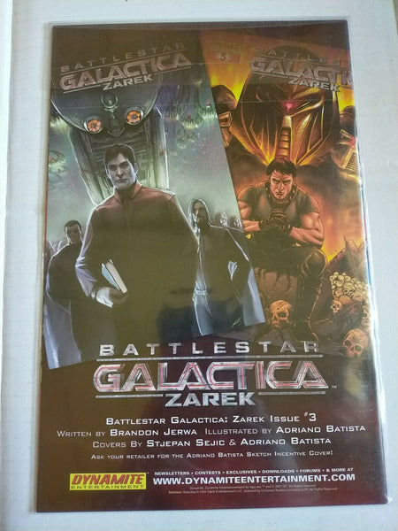 Dynamite Entertainment 2007 2 Battlestar Galactica Zarek Comic