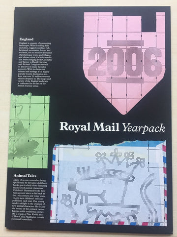 GB Great Britain 2006 Royal Mail Stamp Collectors Pack. Includes Years Issues.