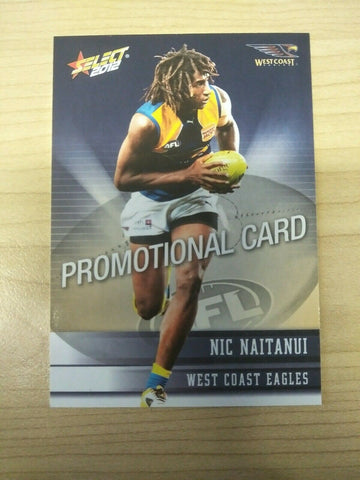 2012 Select AFL Promotional Card Nic Naitanui West Coast