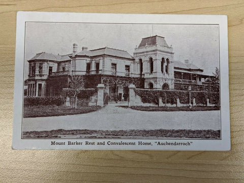 South Australia Post Card Mount Barker Rest and Convalescent Home