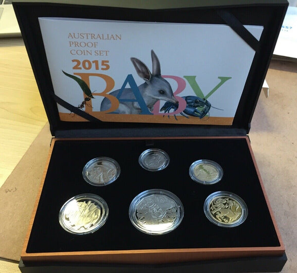 Australia 2015 Royal Australian Mint Baby Proof Coin Set