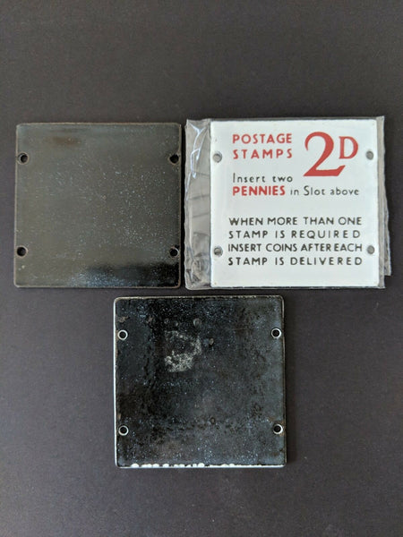 Australia 3 Coil machine Postage Stamp Plates ½d, 1d, 2d Interesting Rarely Seen