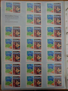 Australia Post 55c Personalised Stamp Sheet - Australian Stamps Professional