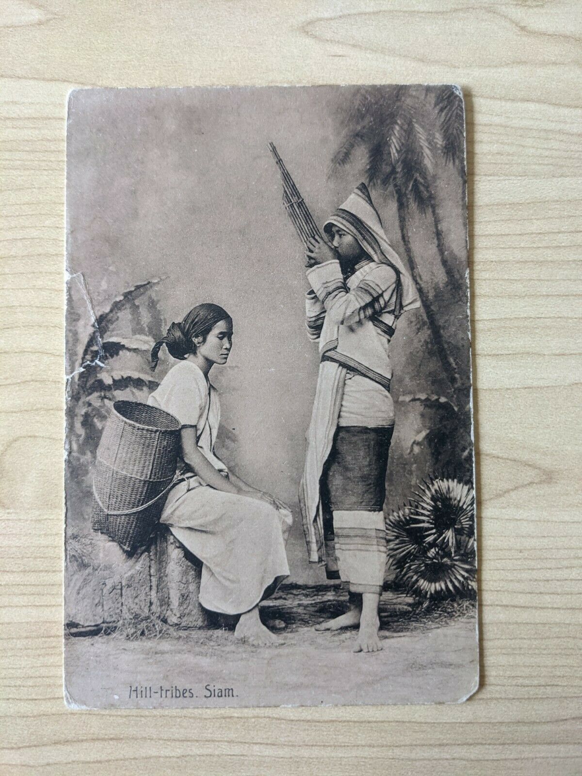 Thailand Postcard Hill Tribes Siam Mint