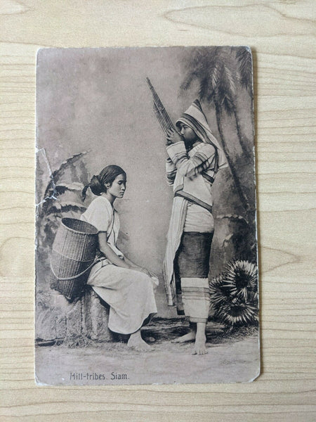 Thailand Postcard Hill Tribes Siam Mint
