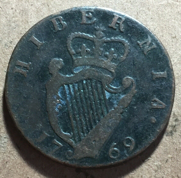 Ireland UK 1769 George IV Farthing. Fine Condition