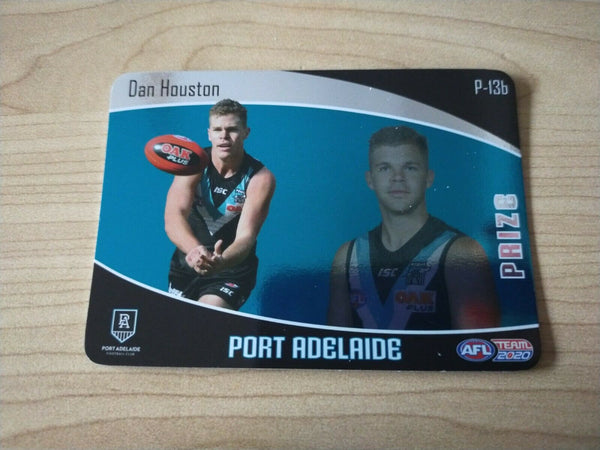 2020 Teamcoach Prize Football Card Dan Houston Port Adelaide P-13b