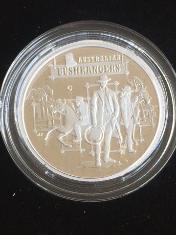 Australia 2019 Royal Australian mint $1 “The Bold, The Bad & The Ugly” Captain Thunderbolt Silver Proof Coin