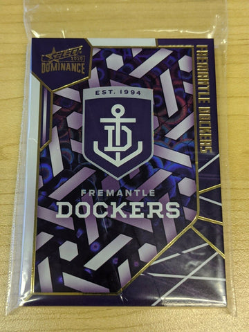 2020 AFL Dominance Holographic Parallel Team Set Fremantle Dockers