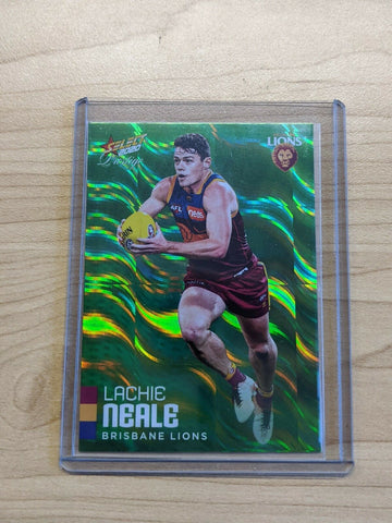 2020 AFL Select Prestige GREEN PARALLEL Lachie Neale Brisbane Lions 010/60