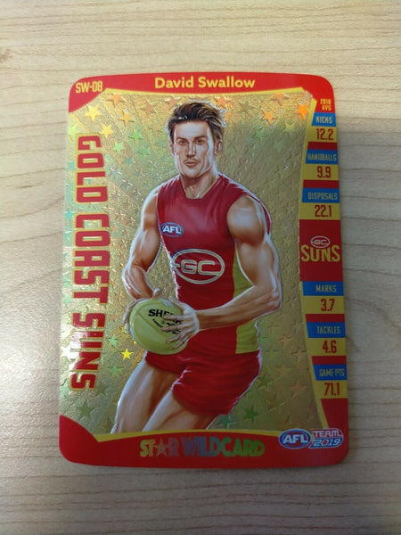 2019 Teamcoach Star Wildcard David Swallow GC Suns SW-08