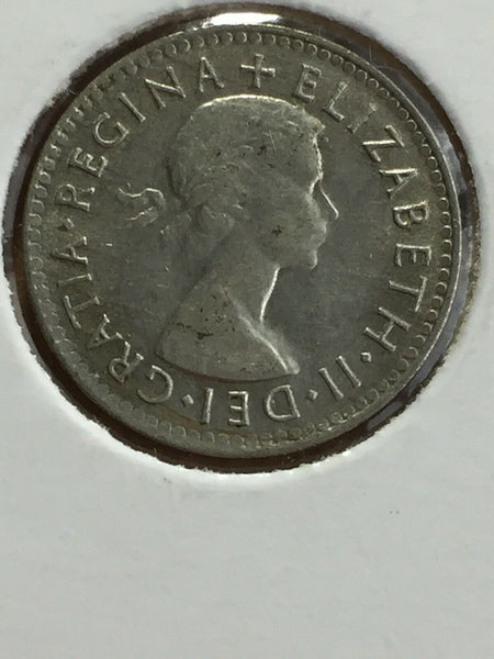 Australia 1953 Threepence 3d Uncirculated