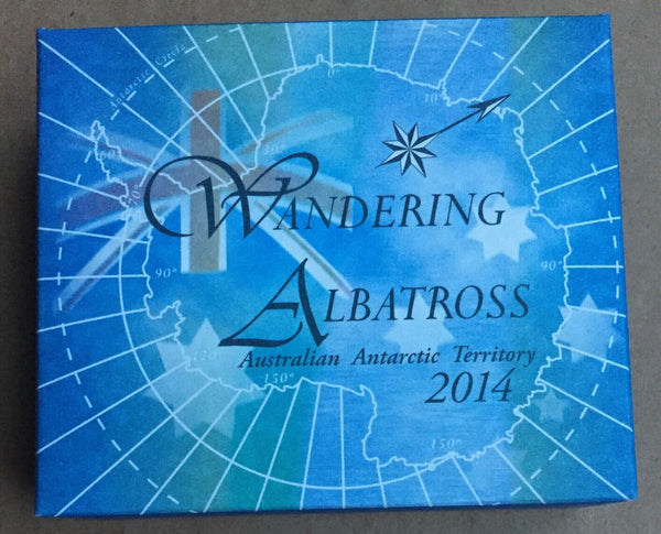 2014 Australian Antarctic Territory $1 Wandering Albatross 1oz Silver Proof Coin