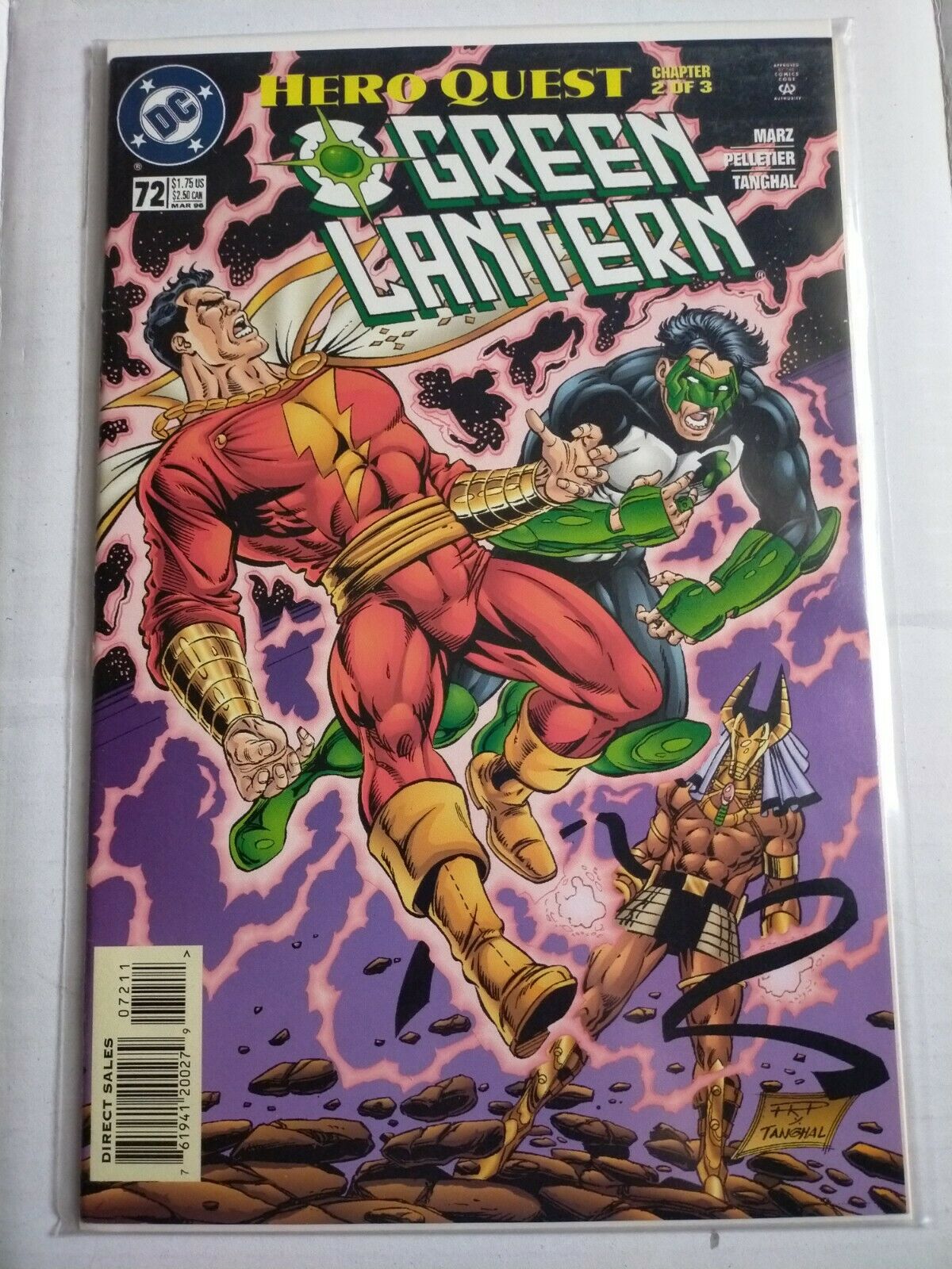 DC Comic Book Hero Quest Green Lantern Chapter 2 of 3 No.72 Mar 1996