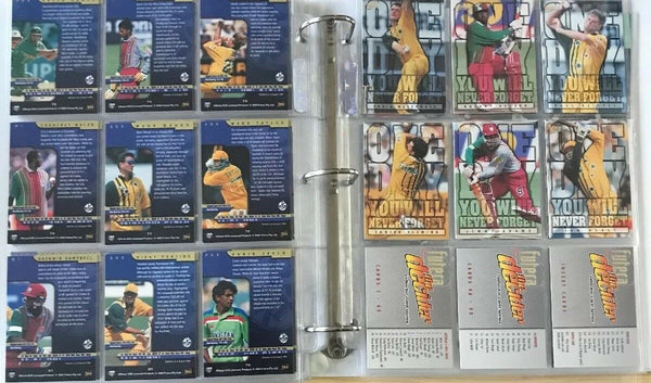 Futera The Decider 1996 Cricket Card Collection Full Set