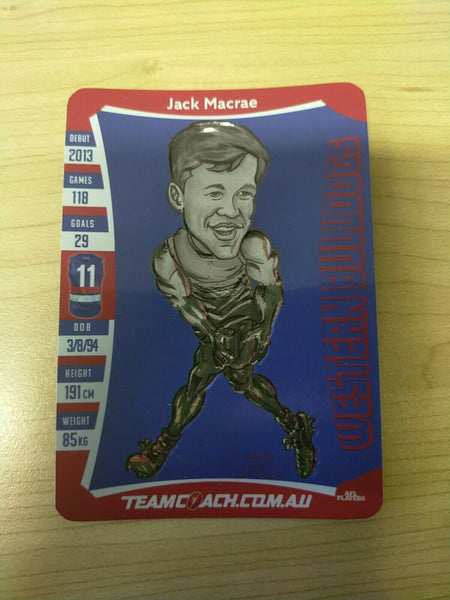 2019 Teamcoach Magic Wildcard Jack Macrae Western Bulldogs