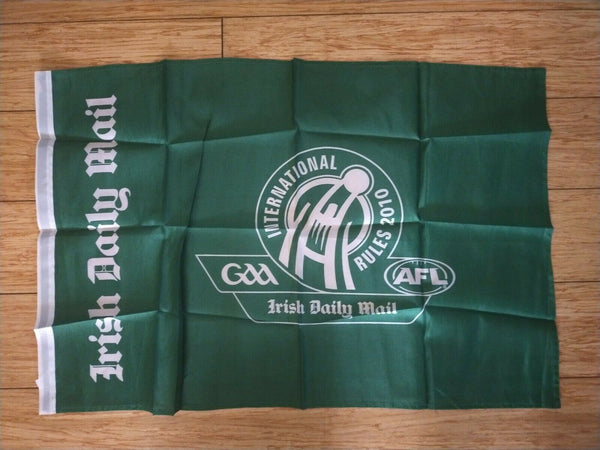 2010 International Rules Ireland v Australia Test 1+2 Records, Newspaper, Flag