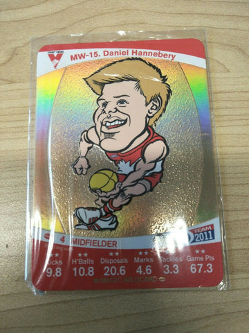 2011 Teamcoach Magic Wildcard Daniel Hannebery Sydney Swans MW-15