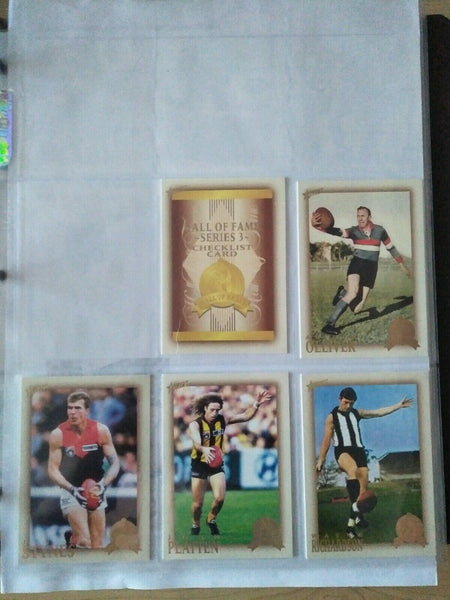 2007 Select Hall Of Fame 3 Complete Base Set