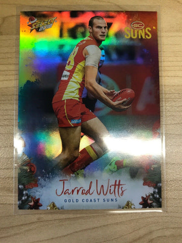 AFL 2018 Select Christmas Holofoil Card X96 - Gold Coast Suns, Jarrod Witts