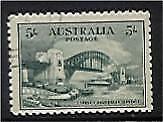 Australia SG 143 5/- Sydney Harbour Bridge Stamp Very Fine Used