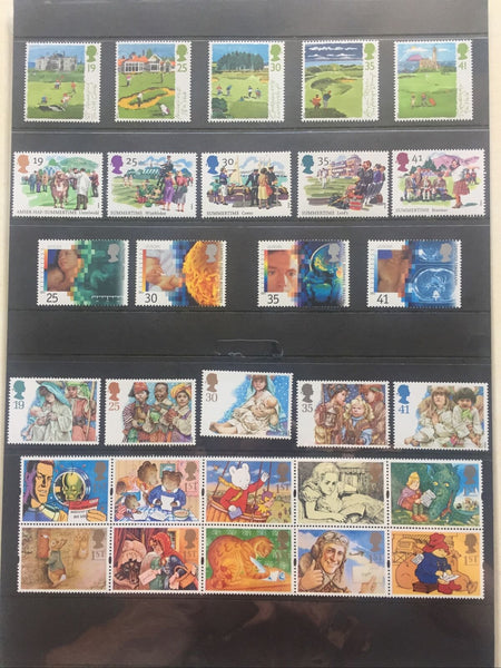 GB Great Britain 1994 Royal Mail Stamp Collectors Pack. Includes Years Issues.