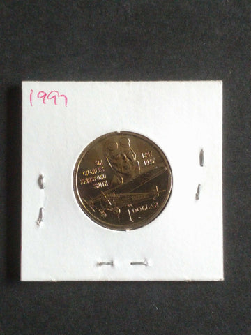 Australia 1997 $1 Sir Charles Kingsford Smith Uncirculated Coin