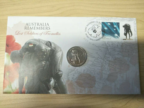 2010 Australian 20c Lost Soldiers Of Fromelles PNC