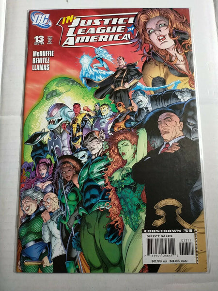 DC 2007 November #13 Justice League of America Comic